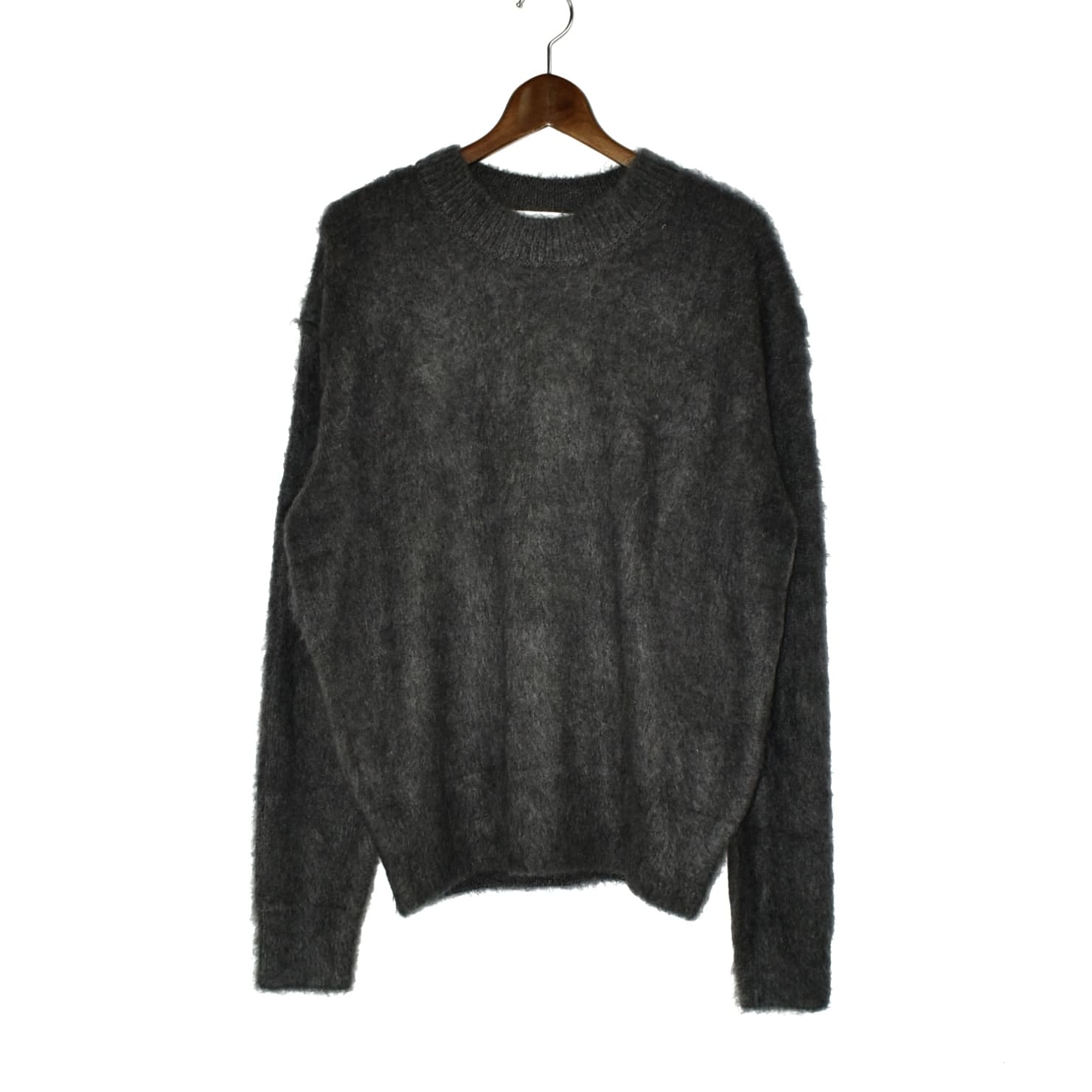 LE17SEPTEMBRE HOMME MOHAIR SWEATER CHARCOAL[LH2479KN001ECH]