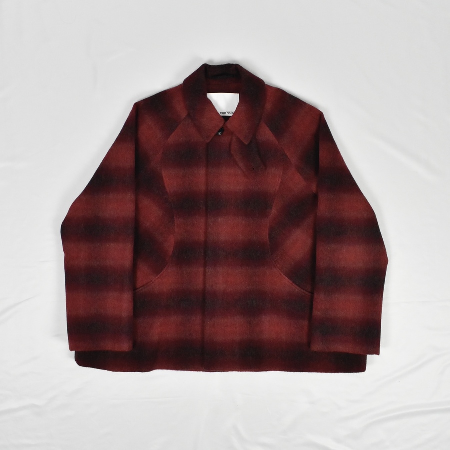 sage NATION TAKESHI JACKET [Red Check]