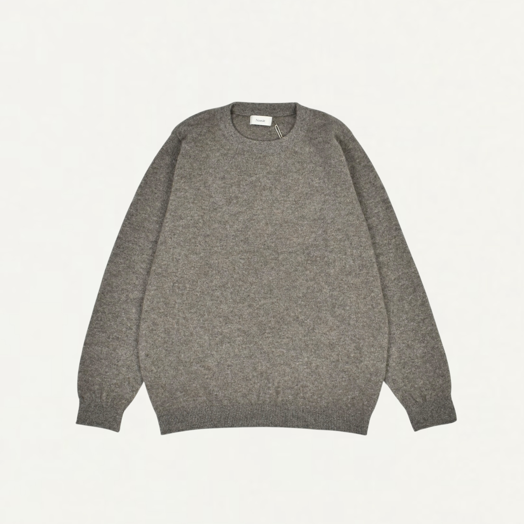 Nomàt Yak Crew Neck Sweater Grey[N-K-02]