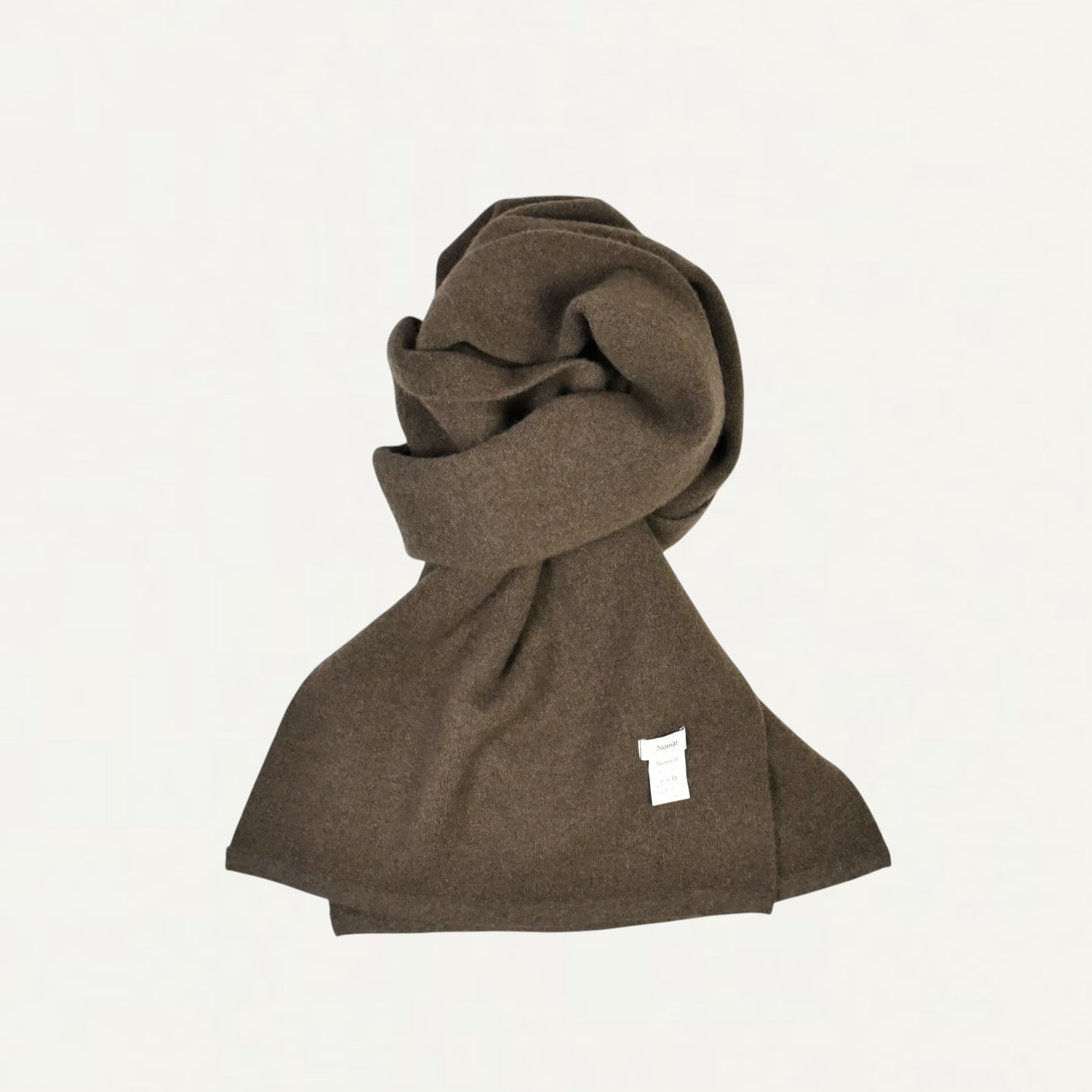 Nomàt Yak Wide Stole Brown[N-ST-02]