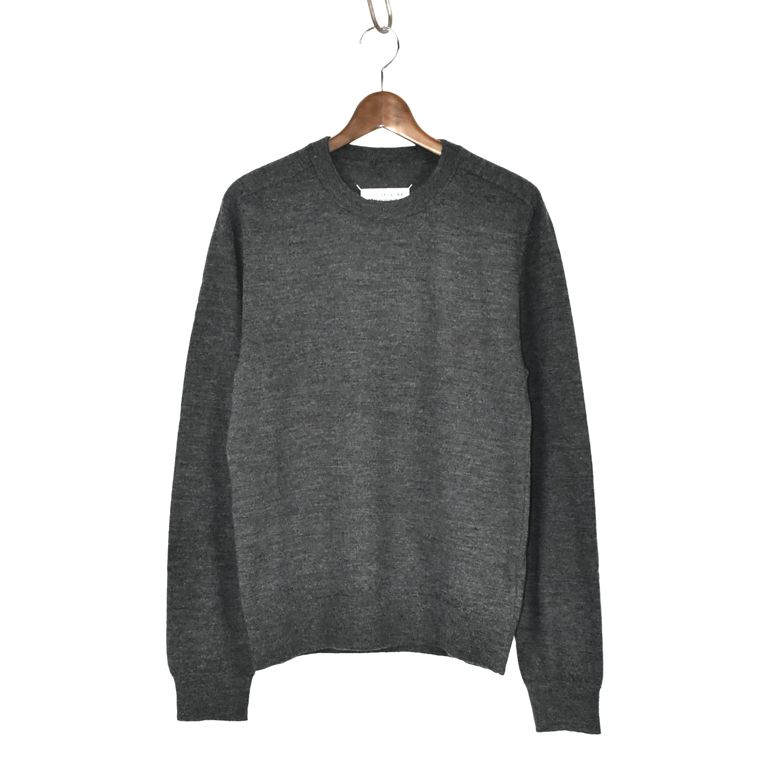 Maison Margiela Elbow Patch Sweater Charcoal[S50HL0021]