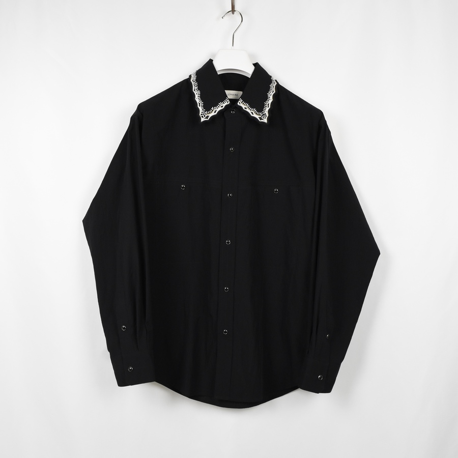 LEMAIRE EMBROIDERED COLLAR SHIRT [SH1129 LF1067]