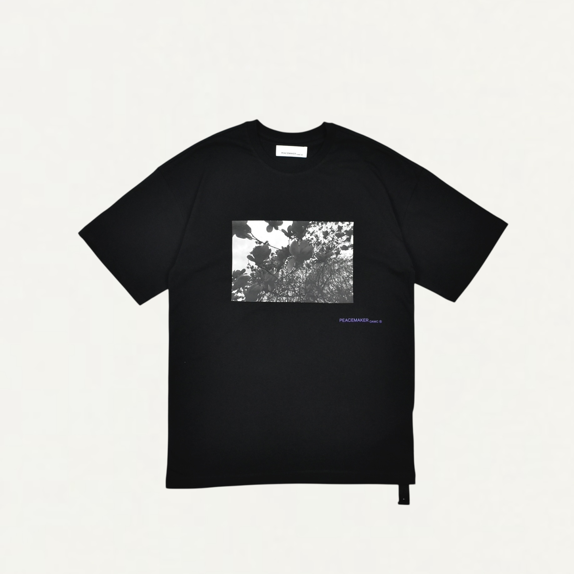 OAMC Peacemaker Loose Fit Tshirt Star Print Black[PCM2OT02LJE00299]