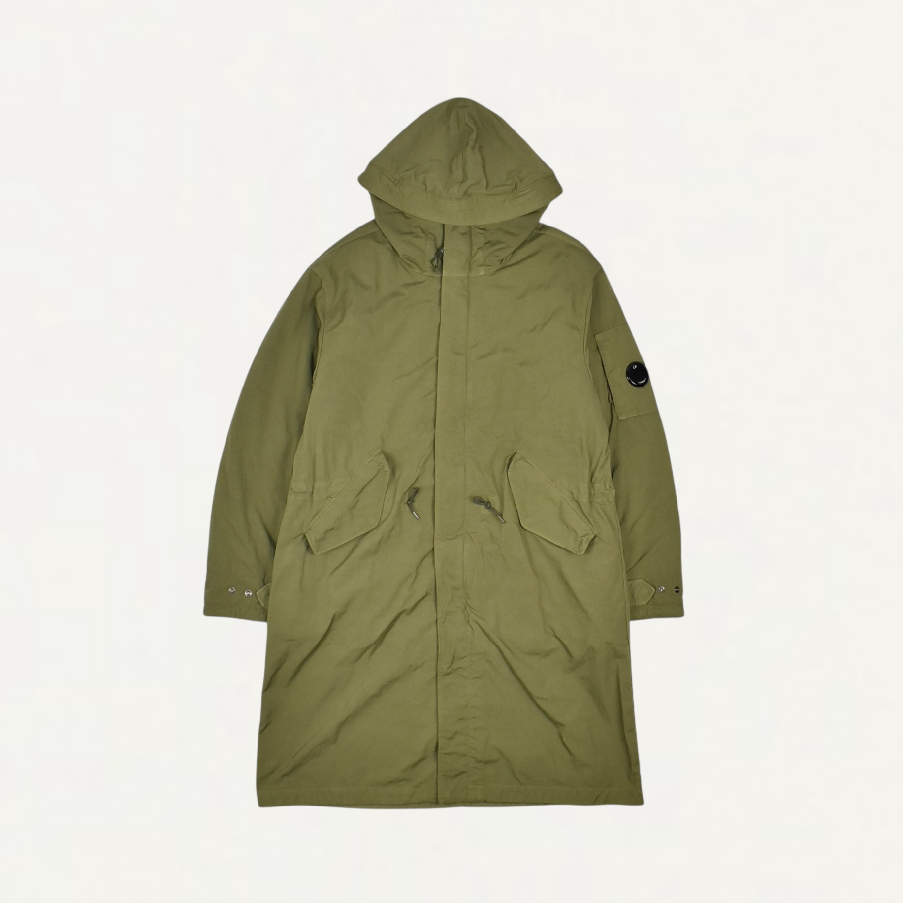 C.P. Company Over Long Coat Green[19CMOW095A]