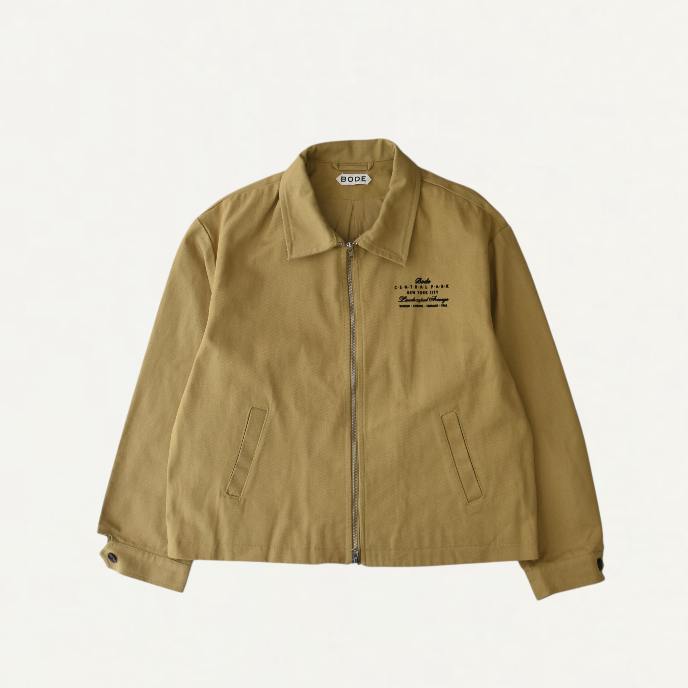 BODE CENTRAL PARK JACKET OCRE[MRF25JA016]
