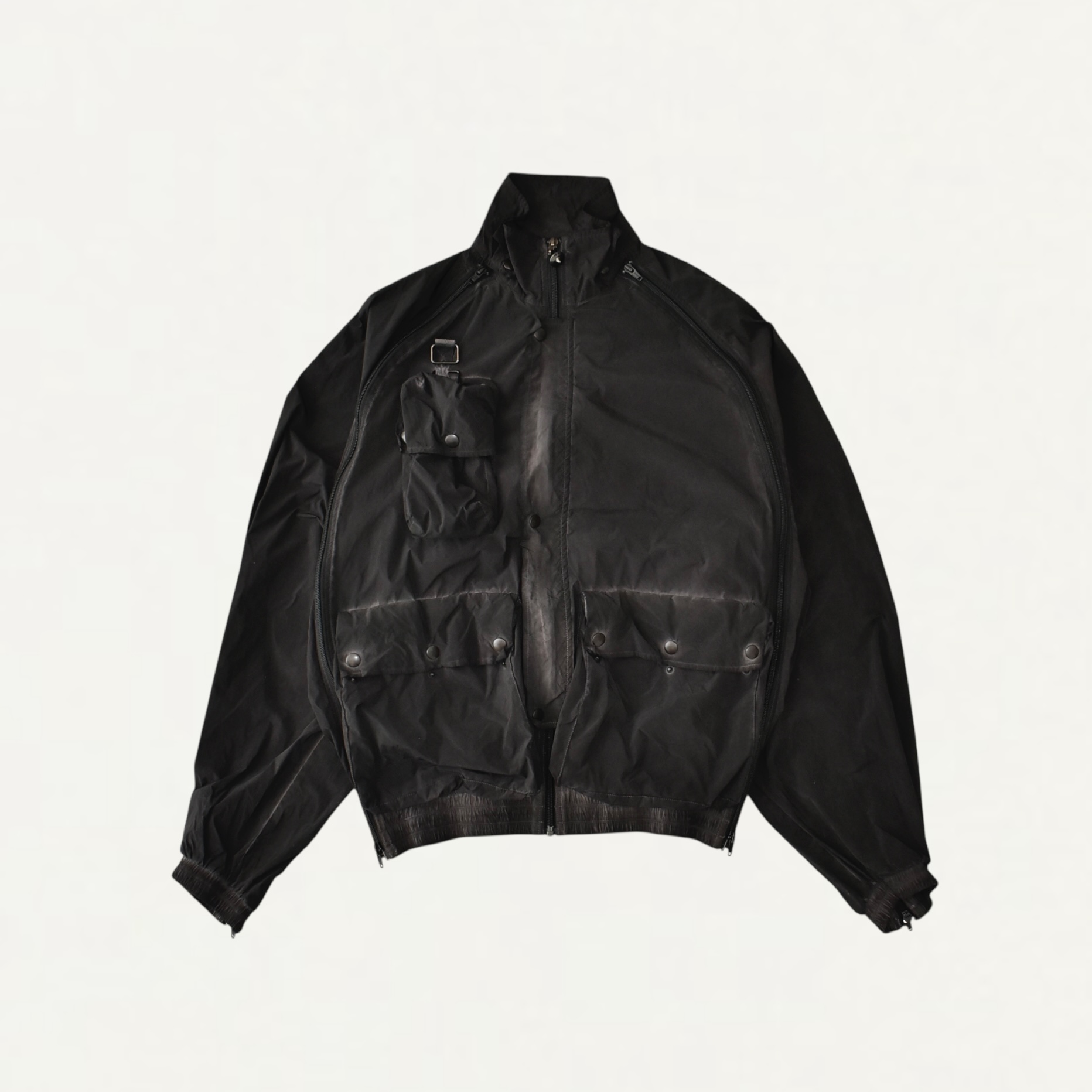 DAIRIKU "Surf Vintgae" 3zip Jacket Black[25AW J9]
