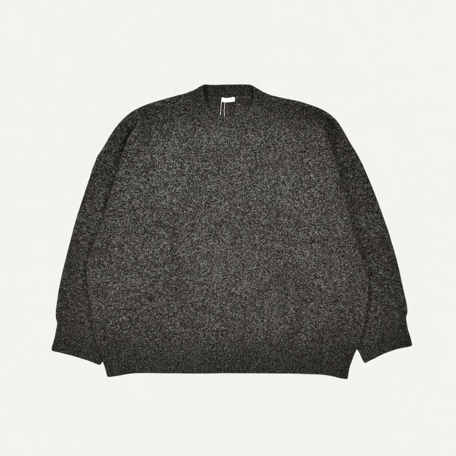 SEEALL CREW NECK SWEATER MELANGE[SAU51-KJ684M-YAK WOOL-MELANGE]