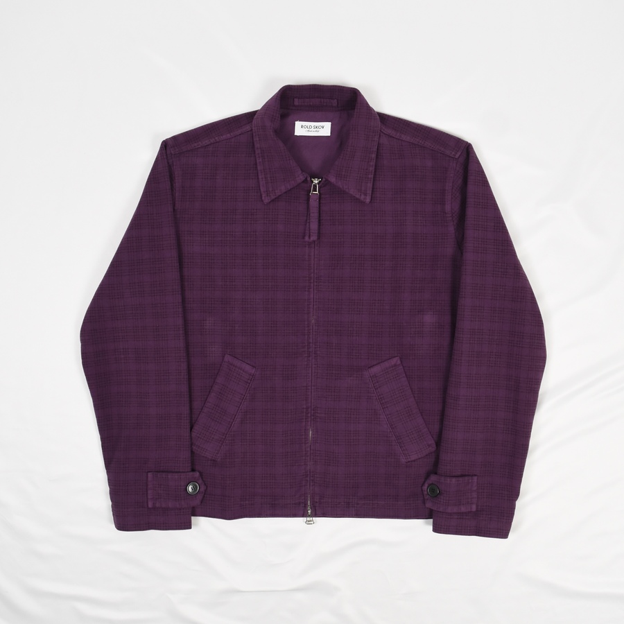 ROLD SKOV SOUL JACKET [Purple Check]