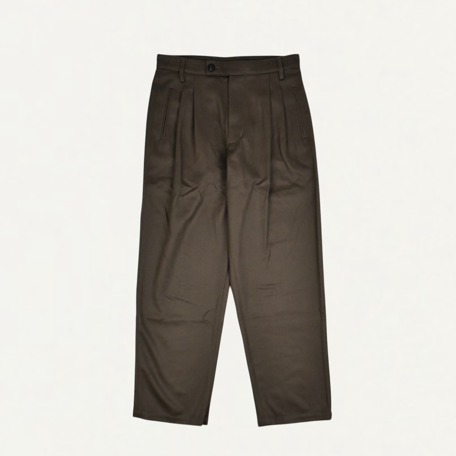 Colbo DOUBLE PLEAT PANTS CLASSIC BROWN[CO-AW26-P002]