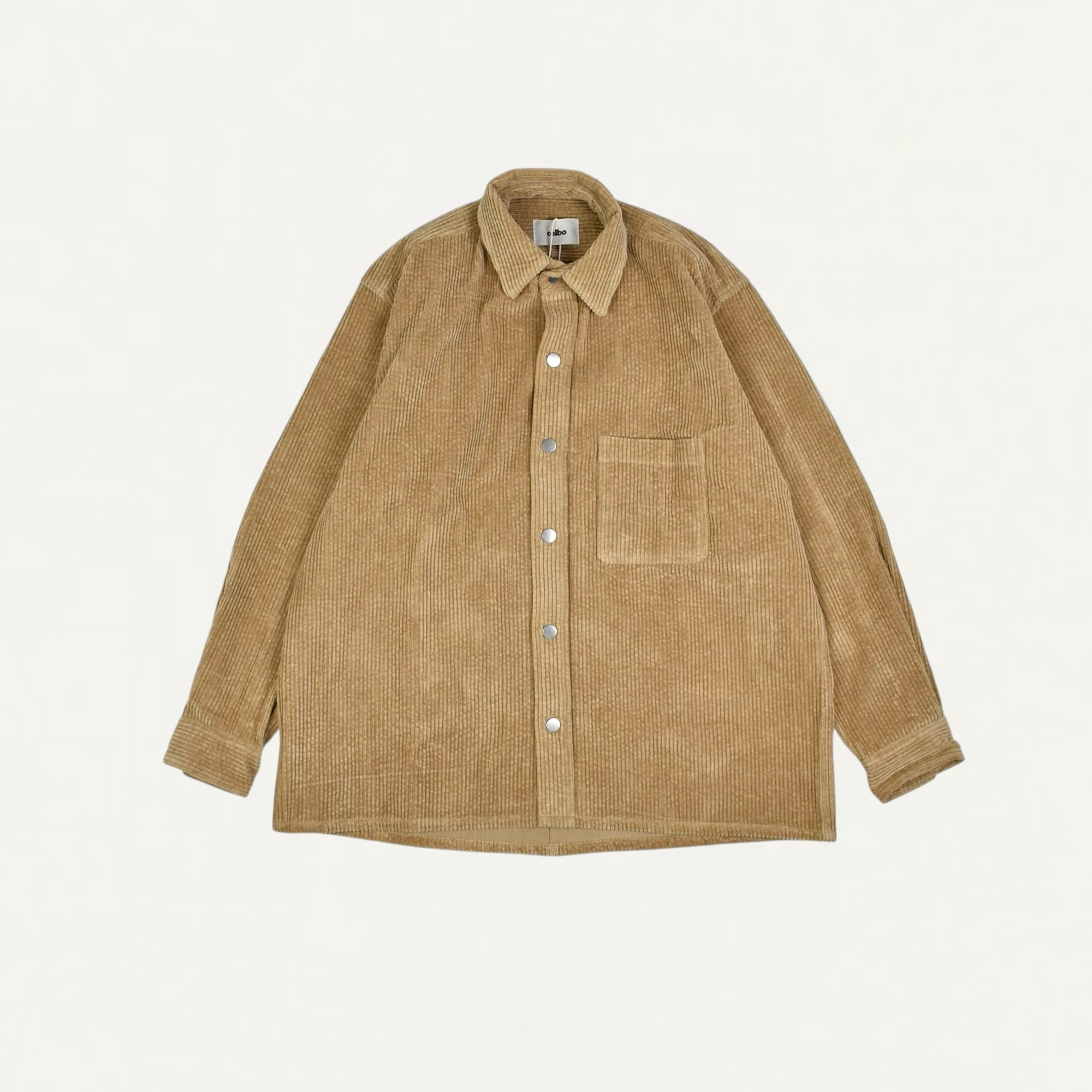 Colbo OVERSHIRT BEIGE WASHED CORDUROY[CO-AW26-LA059]