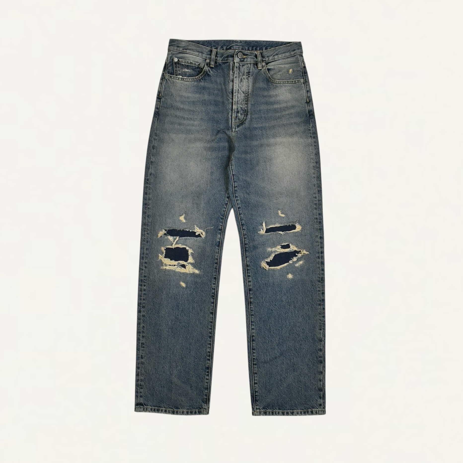 Maison Margiela DISTRESSED DENIM JEANS[S67LA0053M30066965]