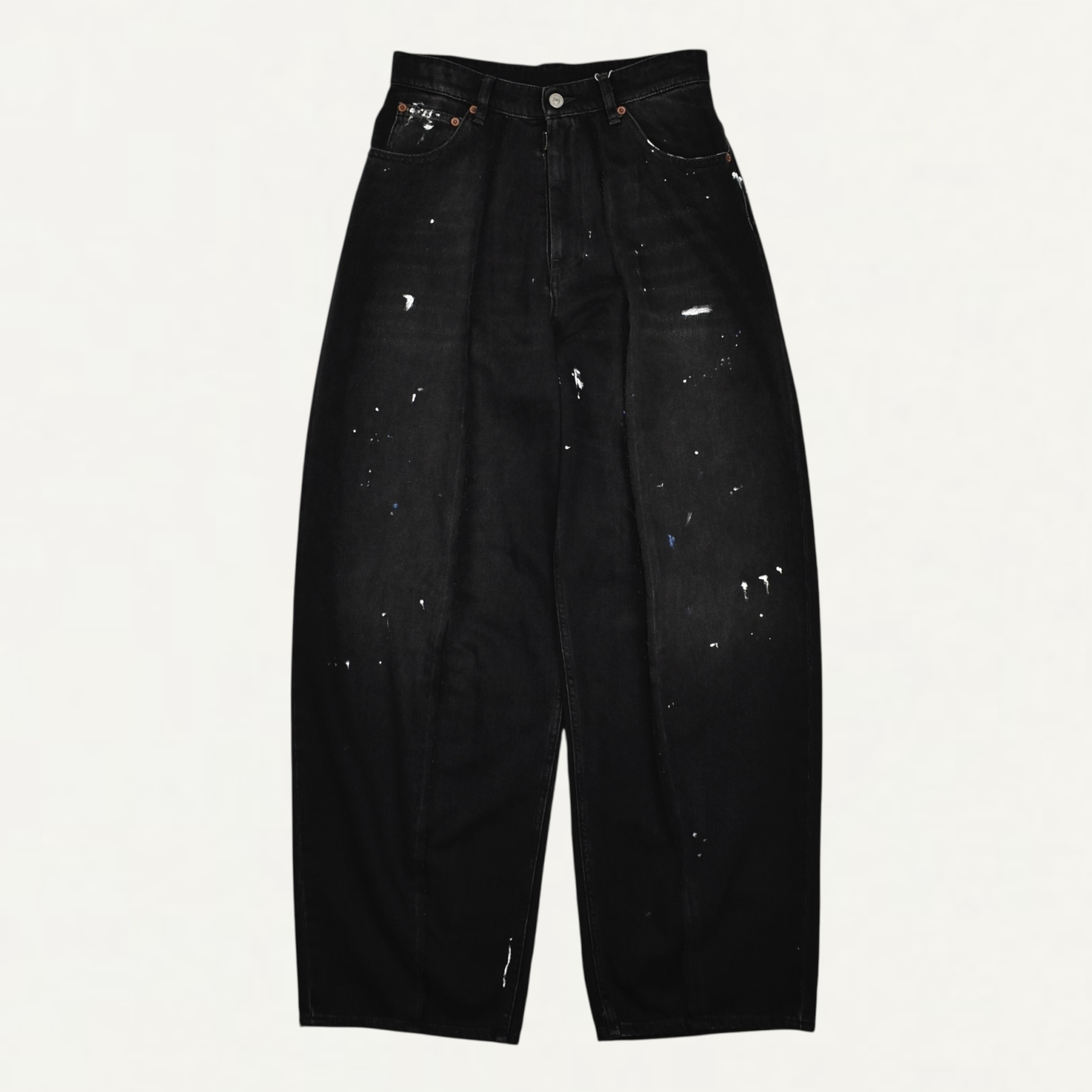 MM6 MAISON MARGIELA Wide-leg jeans Black[SH0LA0011]
