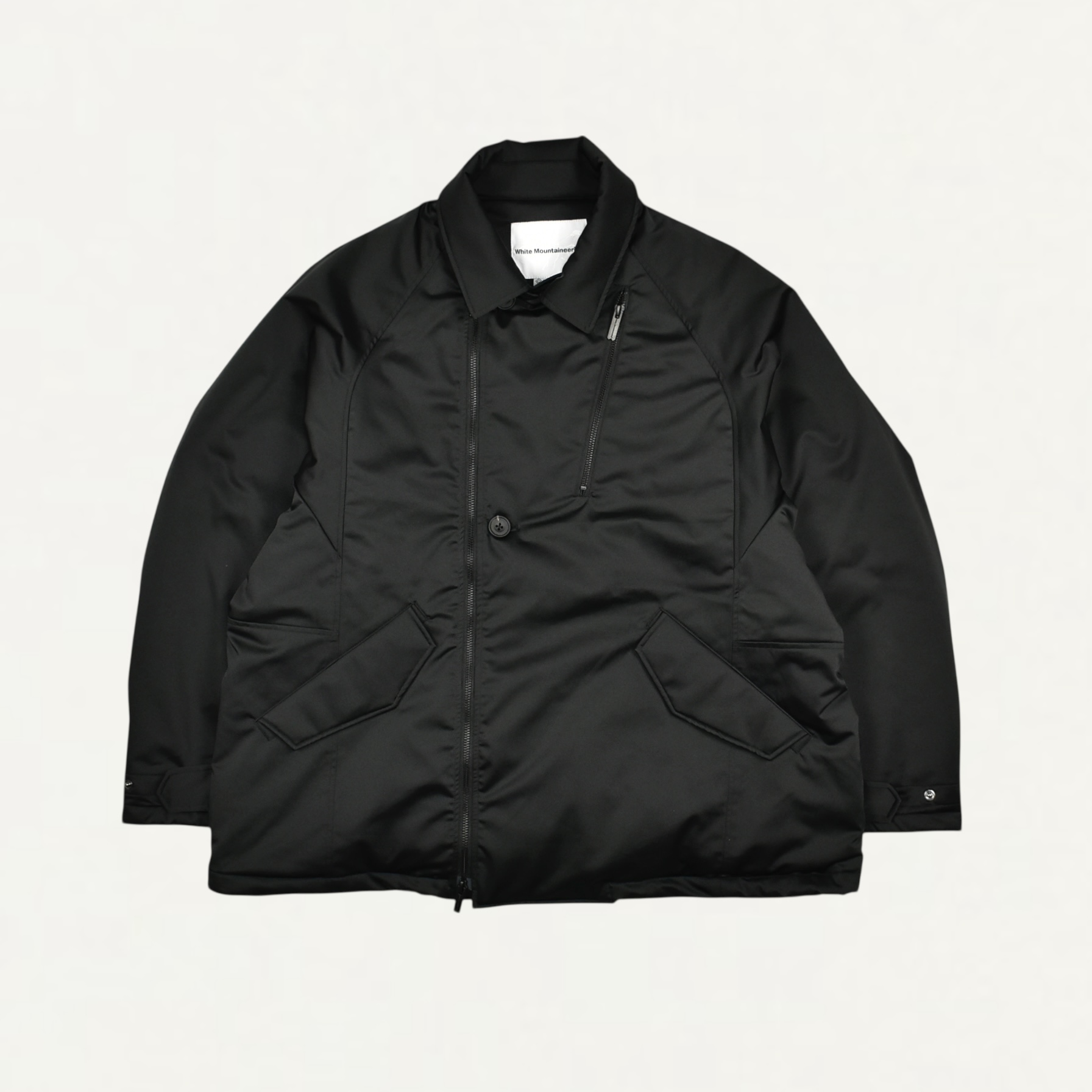 White Mountaineering WINDSTOPPER RAGLAN BLOUSON BLACK[WM2573219]