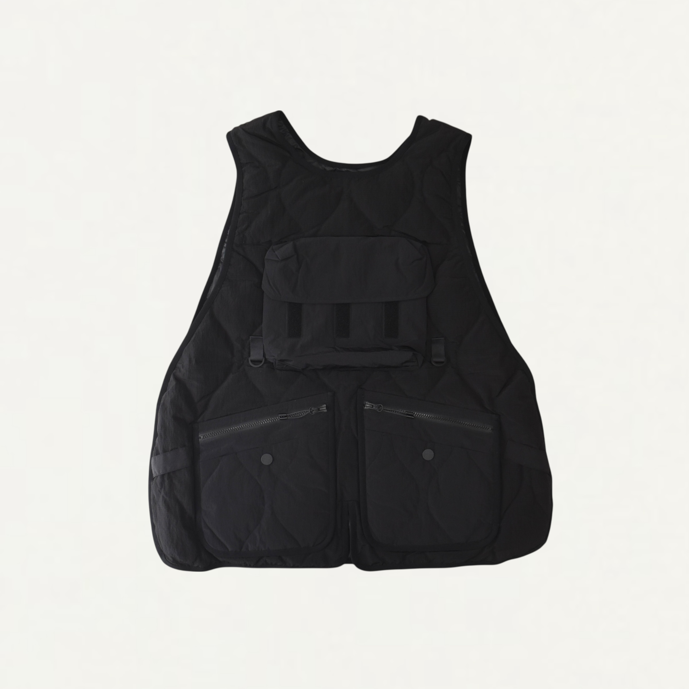 White Mountaineering WM×TAION QUILTING DOWN VEST BLACK[WM2573205]