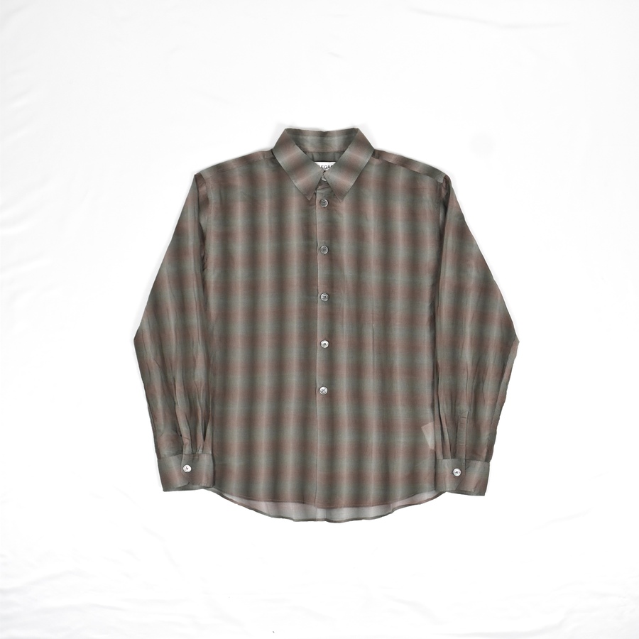 OUR LEGACY BEYOND SHIRT [Screen Check Sheer Cotton Silk]