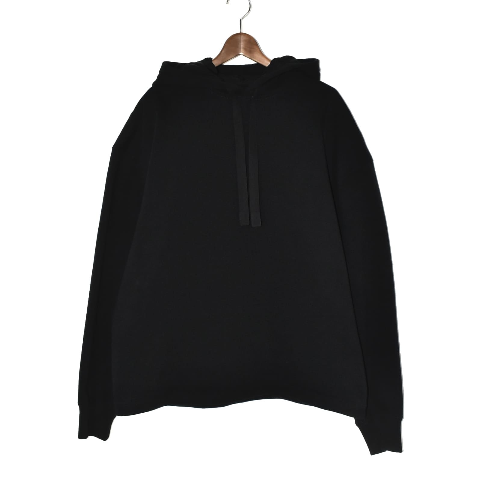 JIL SANDER SWEATSHIRT W/HOODIE BLACK[J22GU0127]