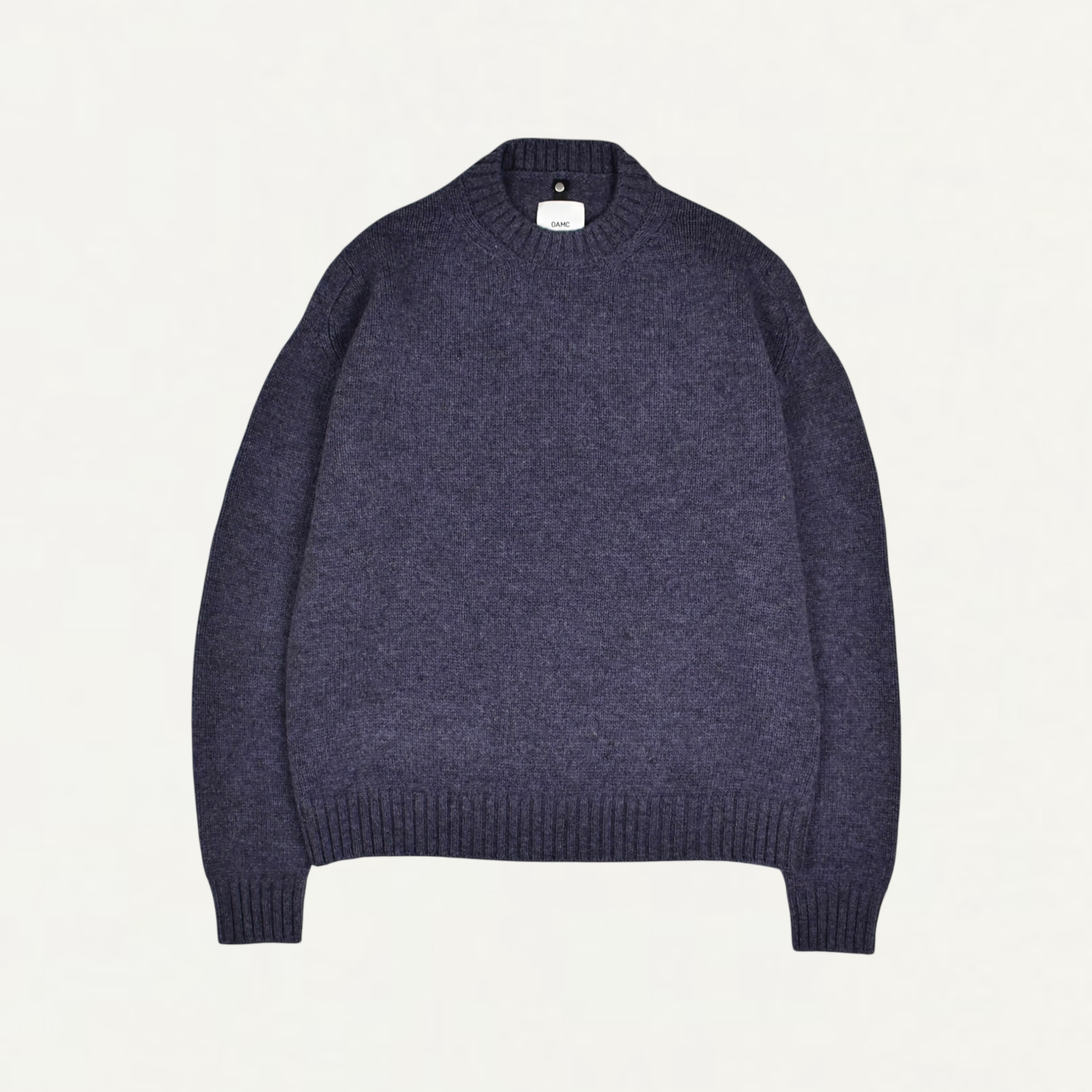 OAMC ROUND NECK COLLAR WITH LOGO CLOUDERRY[OAF5MM08AP]