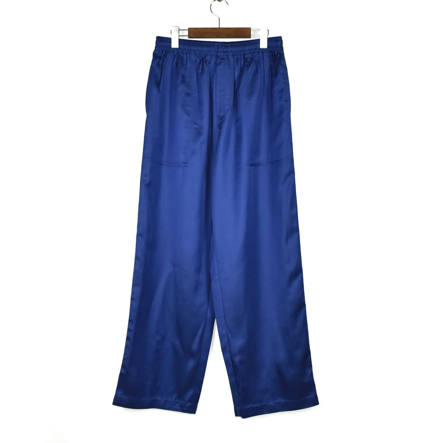 BODE SATIN TRACK PANT BLUE YELLOW[MRF24BT024]