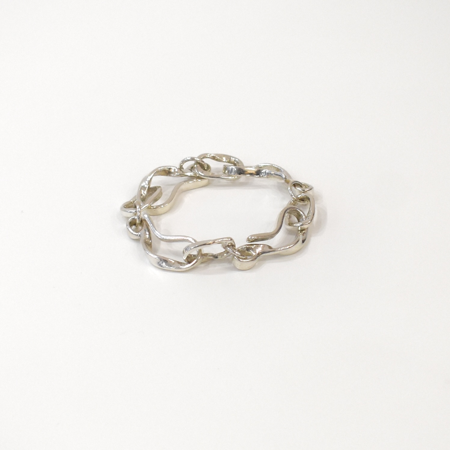 MEMOWA Paris BUCKLE BRACELET sil 20cm